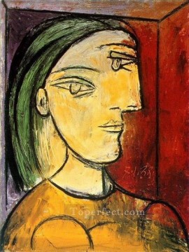portrait Painting - Portrait Marie Therese 1938 cubism Pablo Picasso